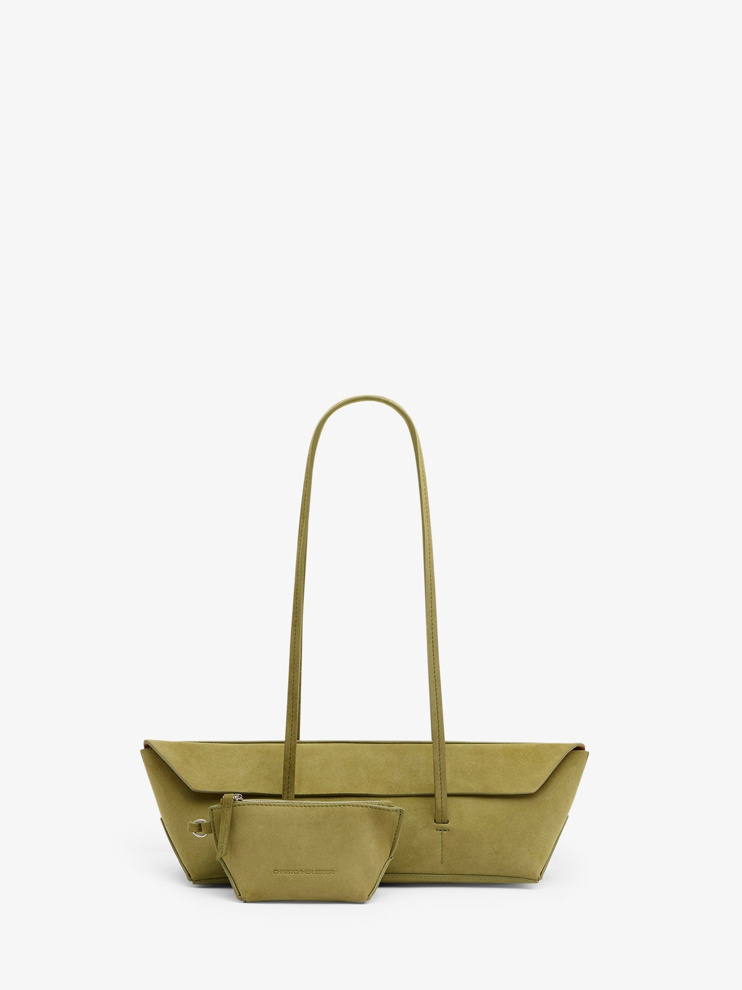 Embargo Gondola Suede Mini Tote (Olive)