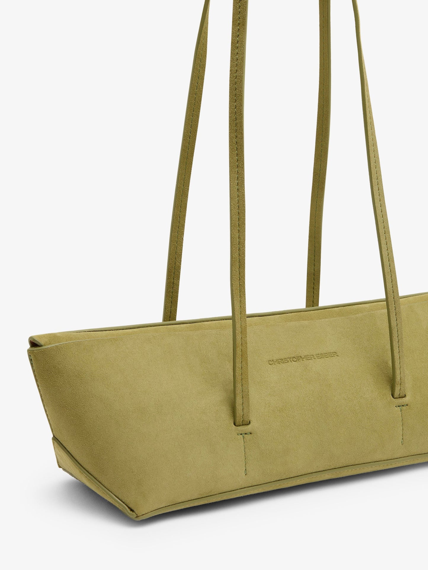 Embargo Gondola Suede Mini Tote (Olive)