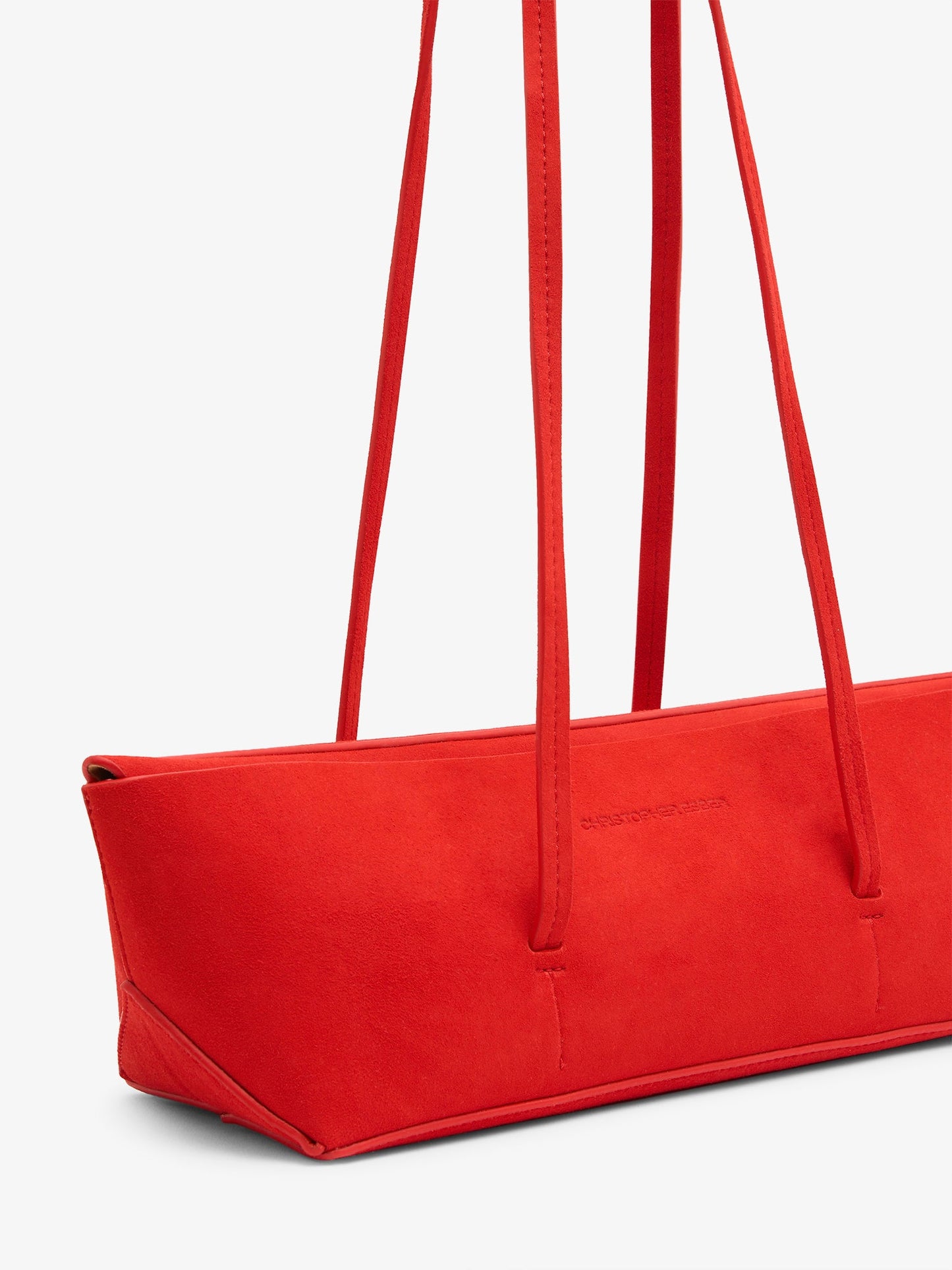 Embargo Gondola Suede Mini Tote (Vermillion)