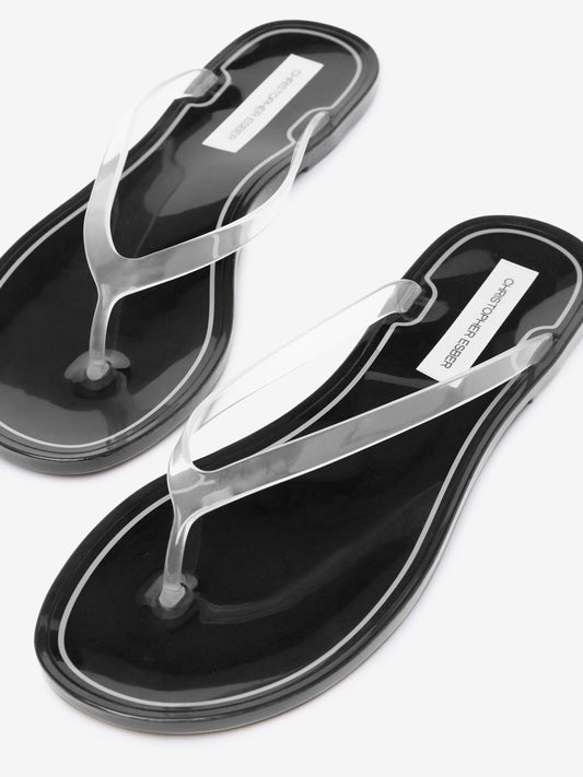 Christopher Esber Jo Flip Flop (Clear)