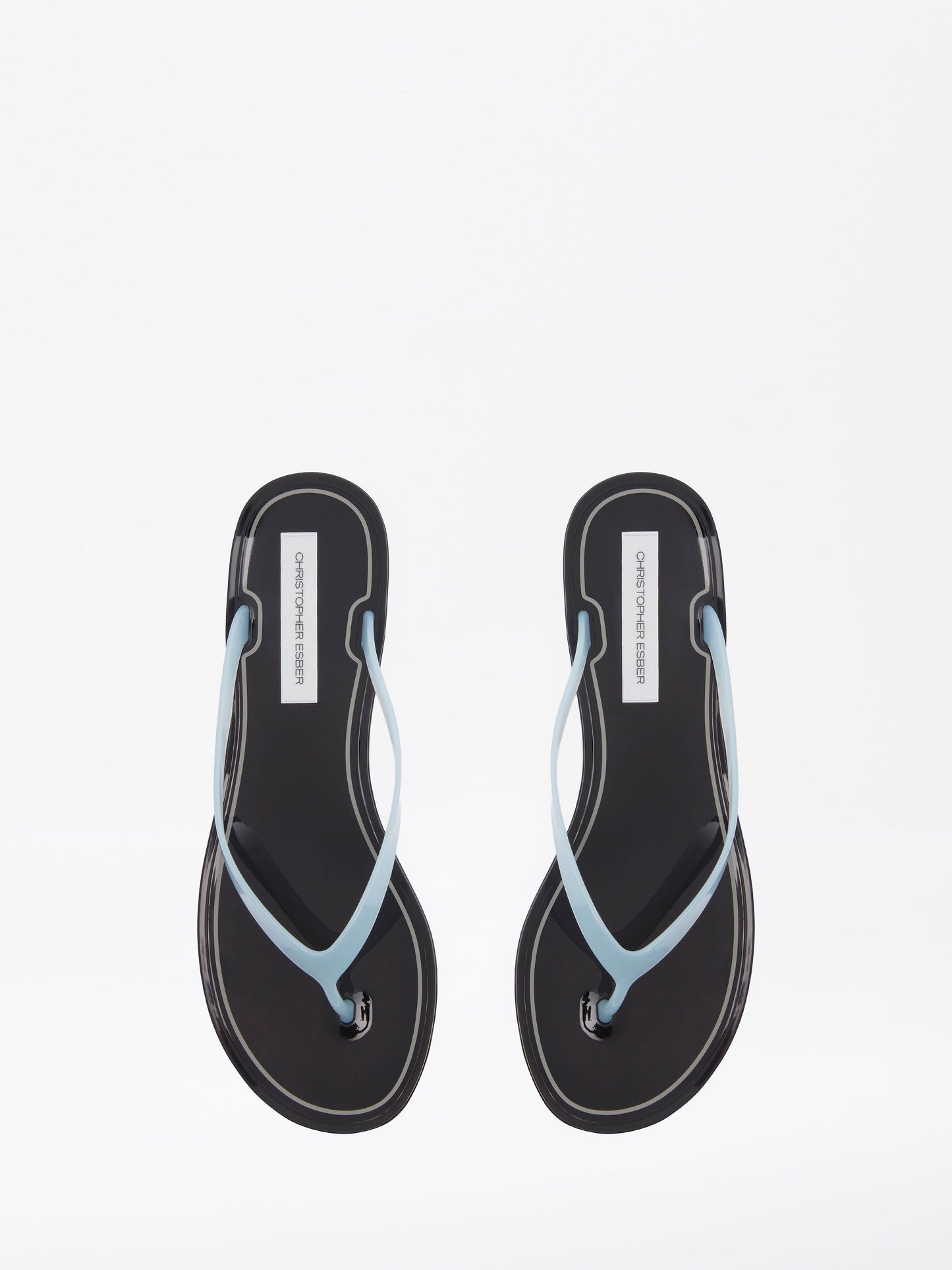 Christopher Esber Jo Flip Flop (Blue)