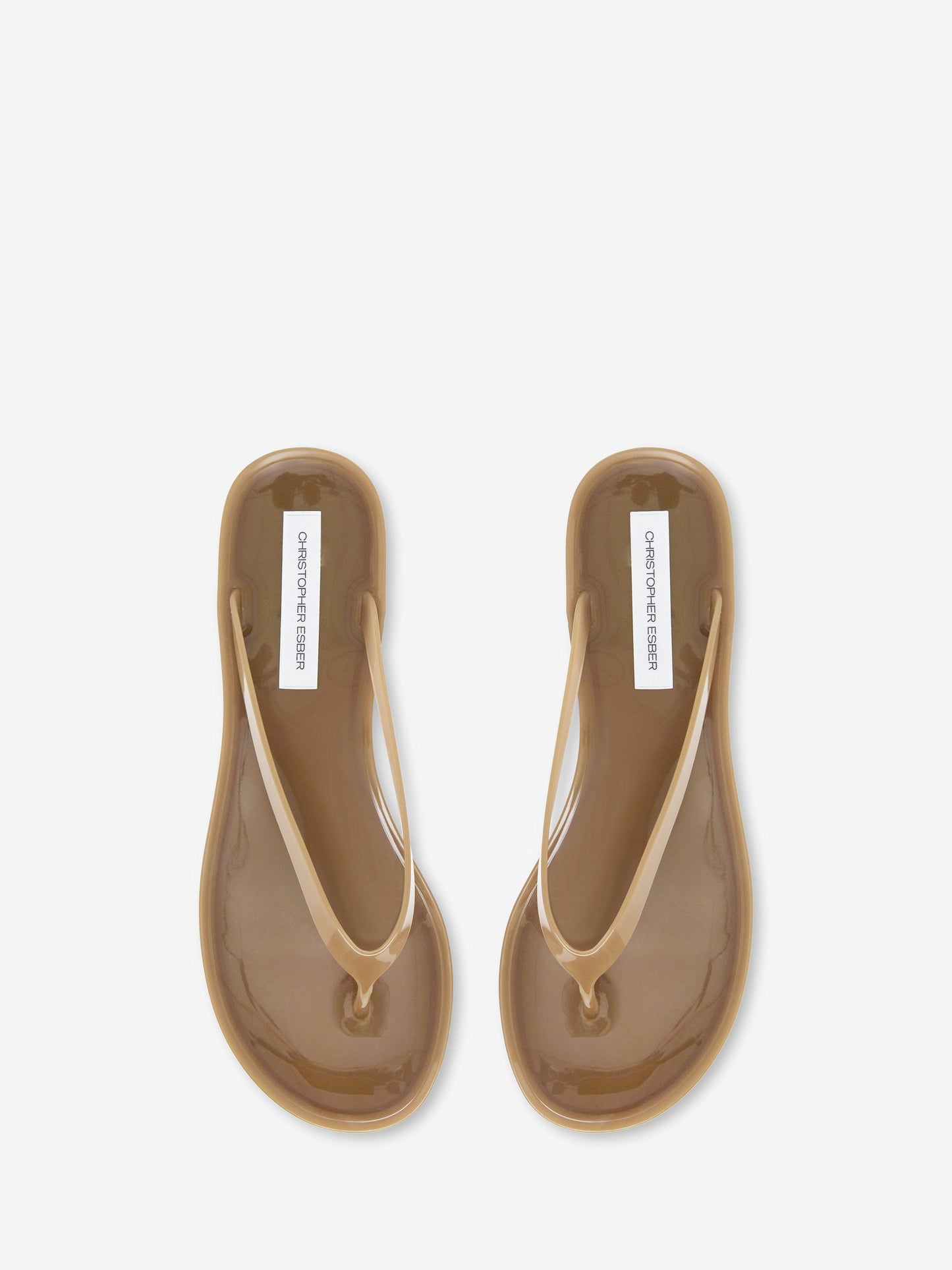 Christopher Esber Jo Flip Flop (Cola)