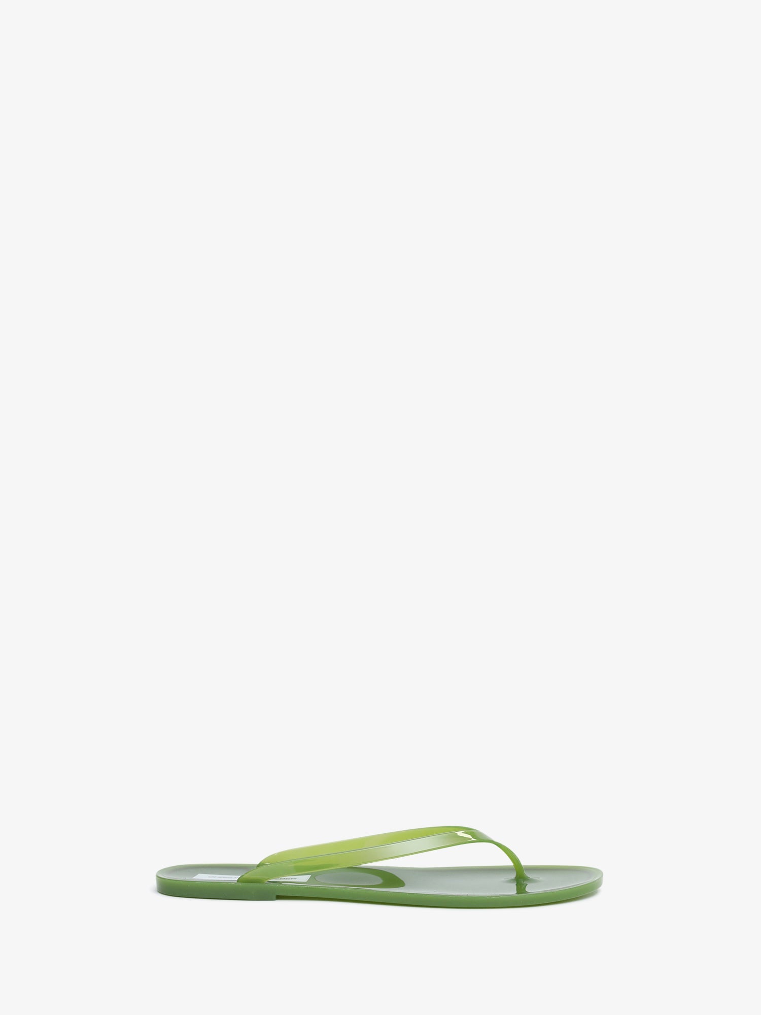 Image of Sandals. Product name - Jo Flip Flop in Green colour by brand - CHRISTOPHER ESBER