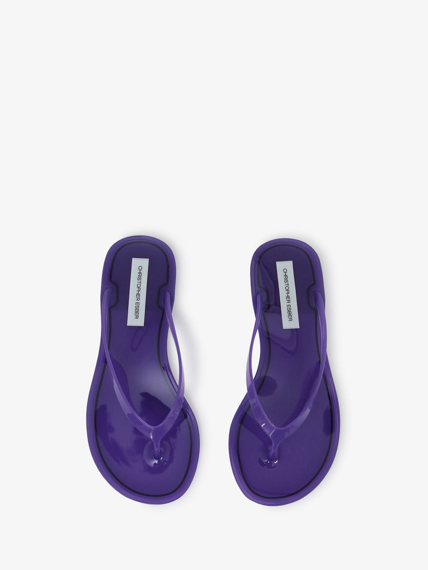 CHRISTOPHER ESBER Jo Flip Flop (Grape)