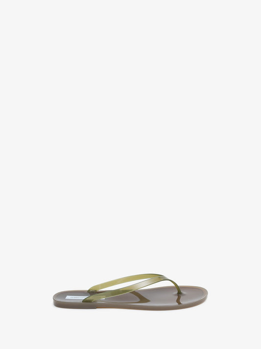 Image of Sandals. Product name - Jo Flip Flop in Sepia colour by brand - CHRISTOPHER ESBER