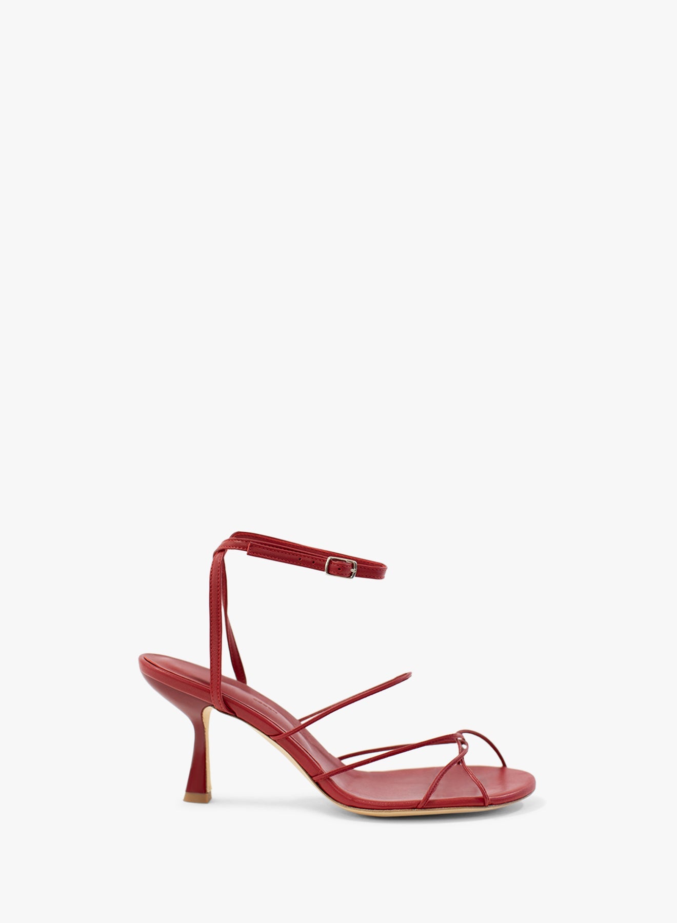 Image of Heels. Productname: CHRISTOPHER ESBER Blaze Heel in Cherry colour by brand - CHRISTOPHER ESBER