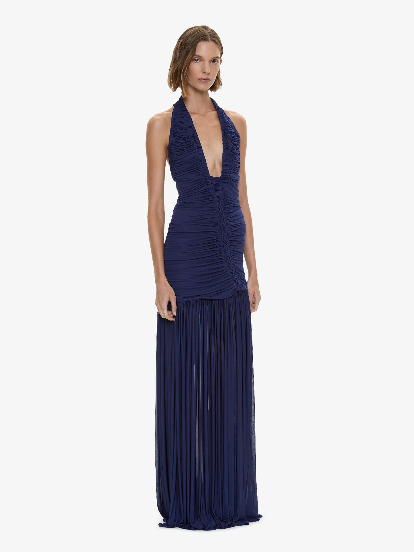 CHRISTOPHER ESBER Orion Gown (Navy)