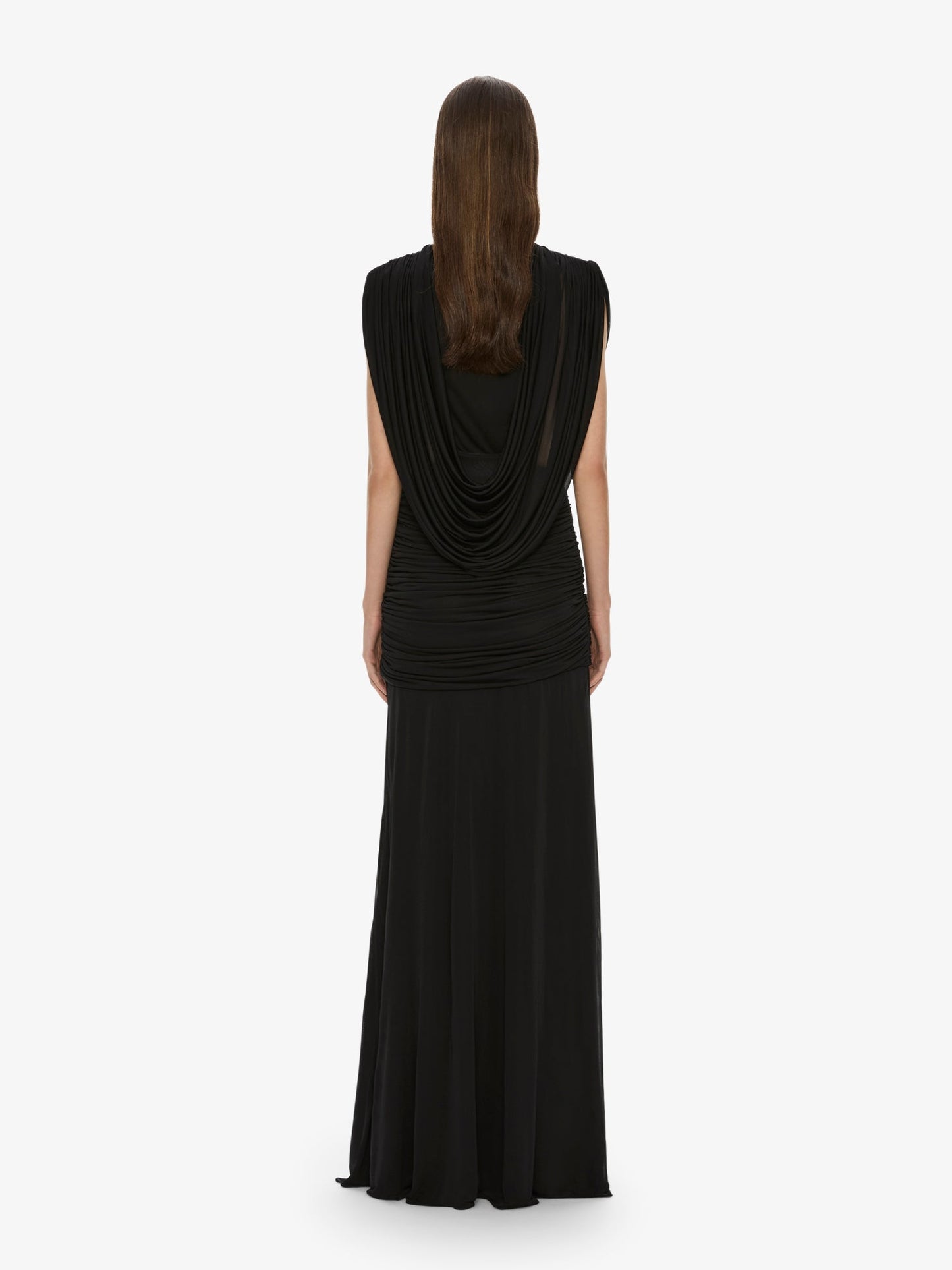 Christopher Esber Ripple Drape Gown (Black)