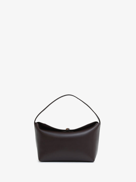 Image of Bags. Product name - Turnlock Mini Bag in Carob colour by brand - CHRISTOPHER ESBER