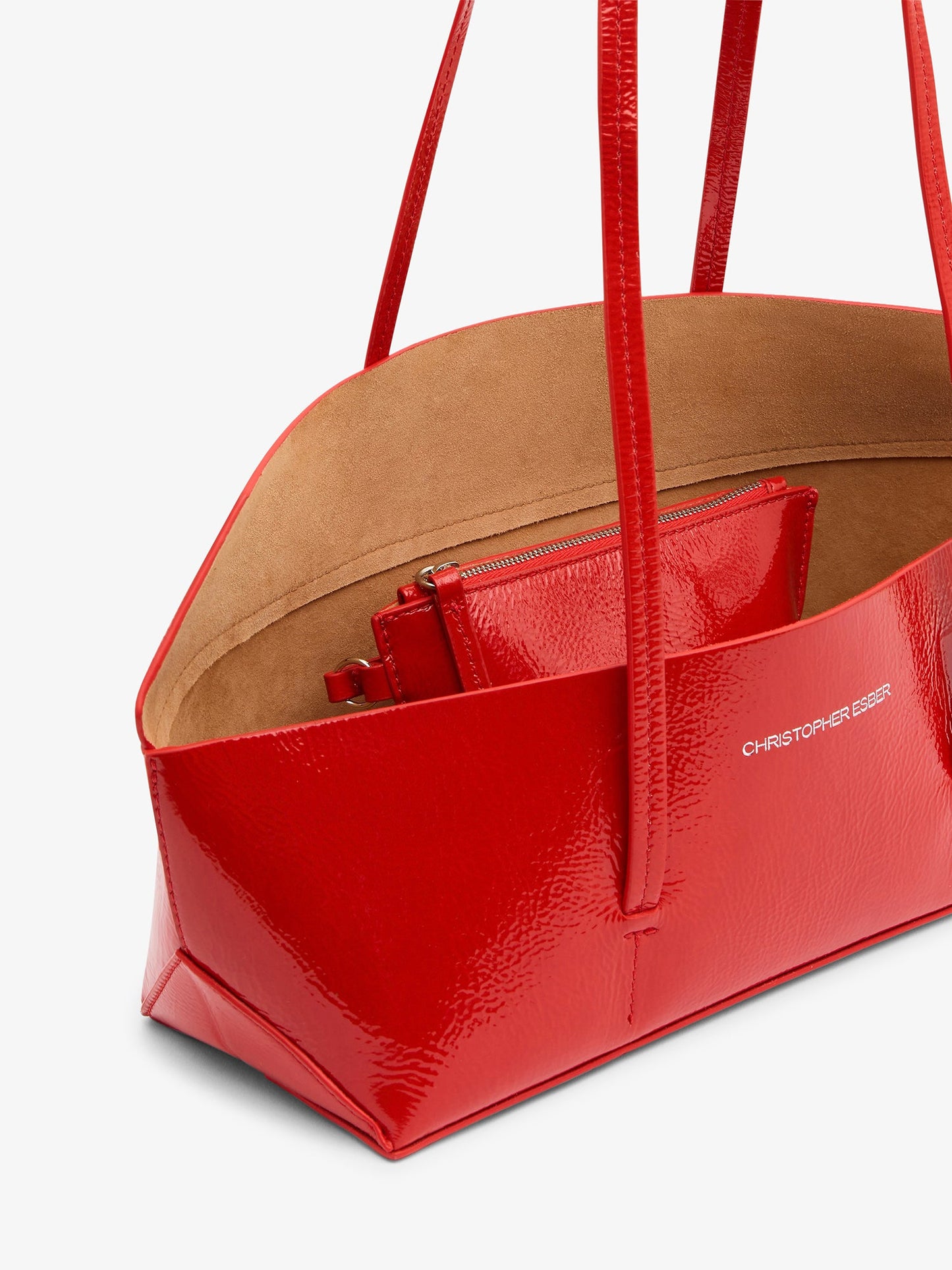 Embargo Gondola Patent Mini Tote (Lipstick)