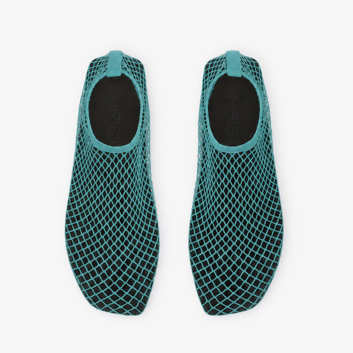 Christopher Esber Mesh Water Flat (Teal)