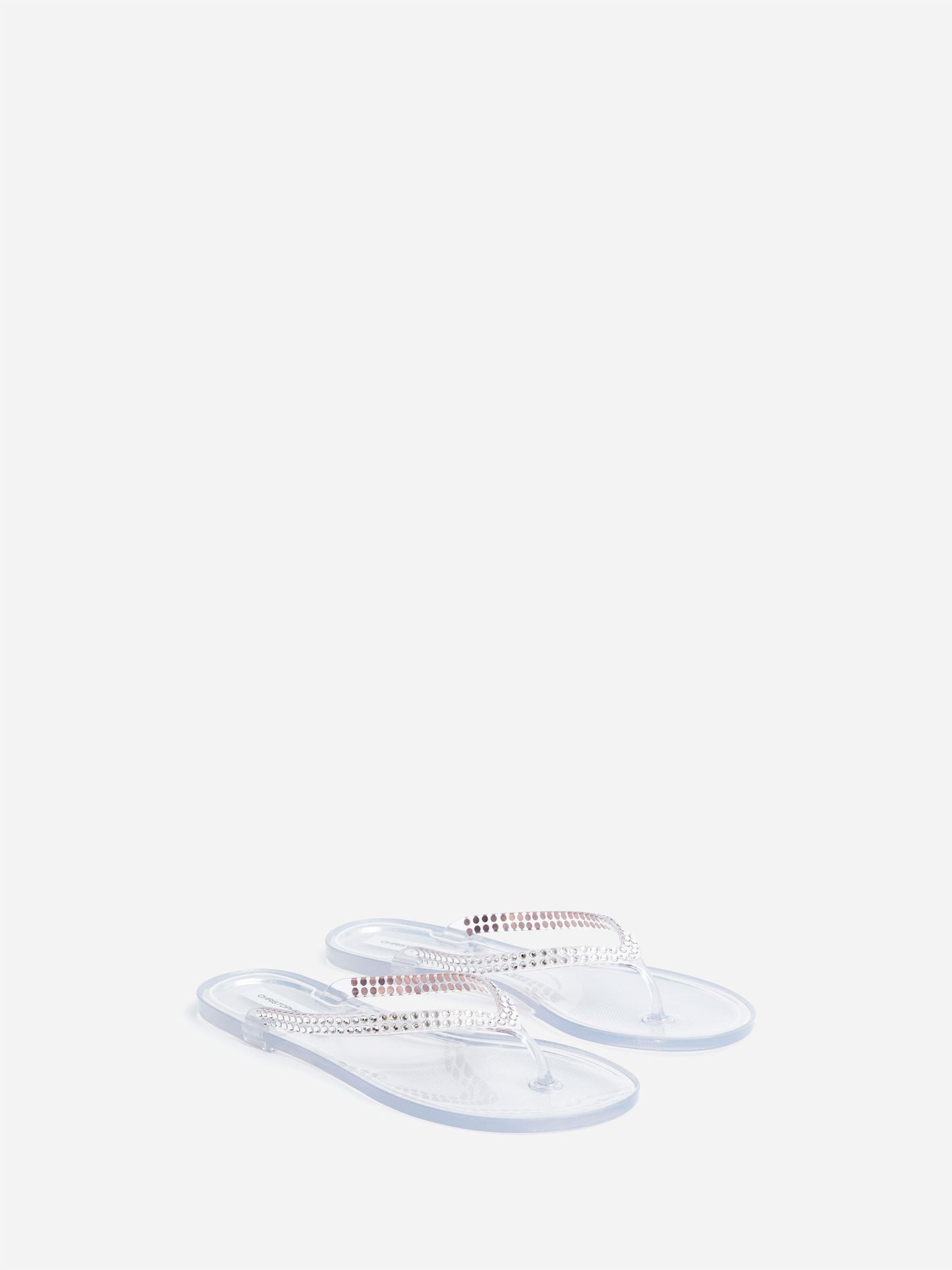 Christopher Esber Jo Flip Flop (Crystal)