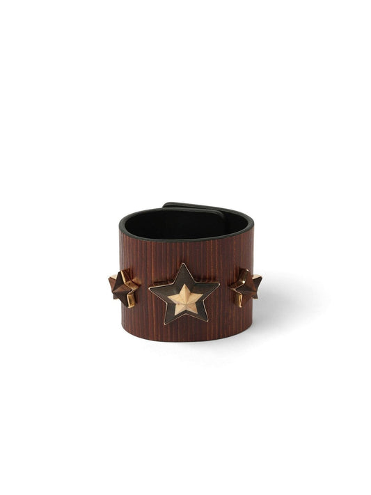 Image of Jewelry. Productname: GIVENCHY Large Cuff W/ Star in Brown colour by brand - GIVENCHY