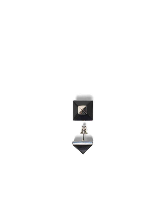 Image of Earrings. Productname: GIVENCHY Pyramide Earrings in SILVER colour by brand - GIVENCHY