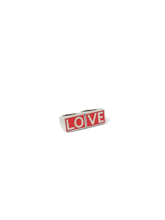 Image of Rings. Productname: GIVENCHY 2 Love Rings in Red colour by brand - GIVENCHY