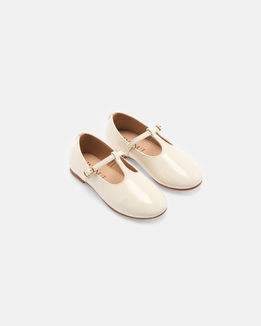 Walnut Melbourne Audrey Mary Jane (Cream)