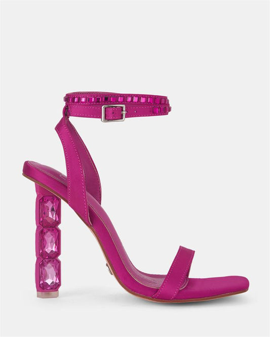 Image of Sandals. Product name - Zeelia Women's Fast Fashion BARBIE Novo Sandals in Barbie colour by brand - NOVO