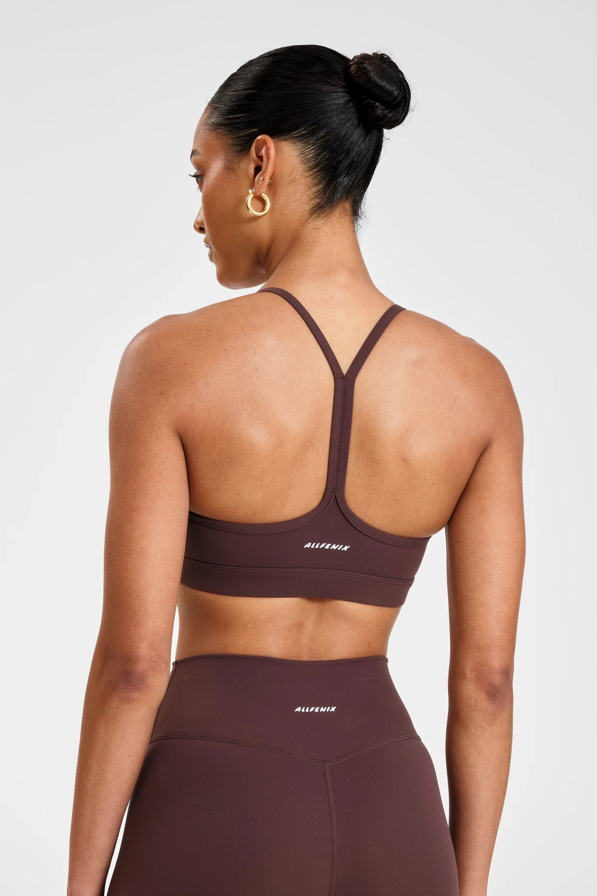 ALLFENIX CloudCore Y-Back Sports Bra (Espresso)