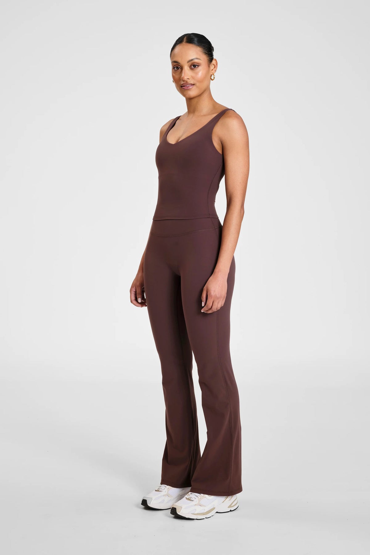 ALLFENIX CloudCore Flared Legging (Espresso)