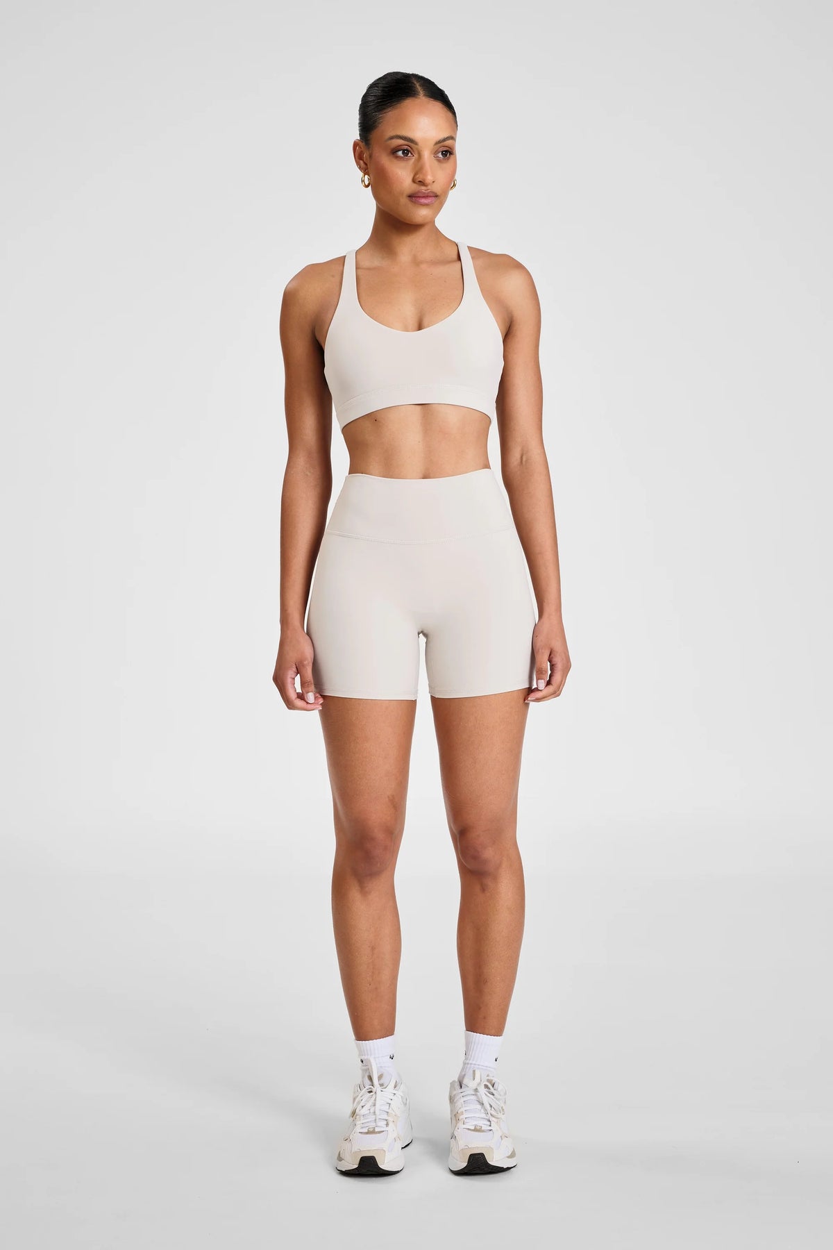 ALLFENIX CloudCore Cross Back Sports Bra (Stone)