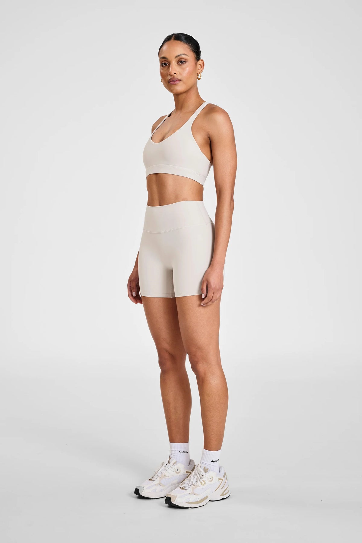 ALLFENIX CloudCore Cross Back Sports Bra (Stone)