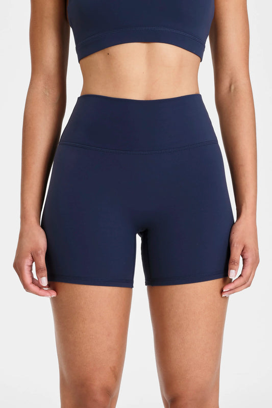 Image of Activewear. Product name - ALLFENIX CloudCore 5" Bike Shorts in Navy colour by brand - All Fenix