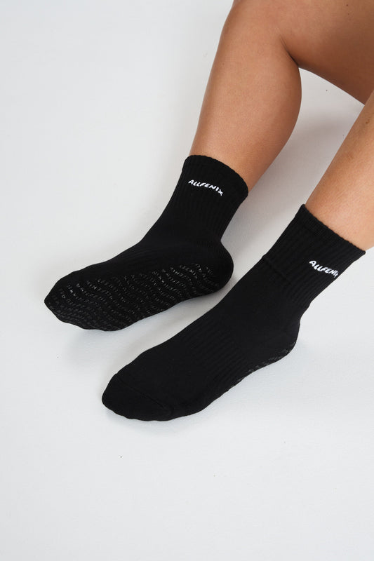 Pilates Grip Socks (Black)