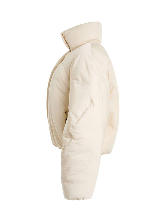 JACQUEMUS La Doudoune Courte Caraco Jacket (Off White)