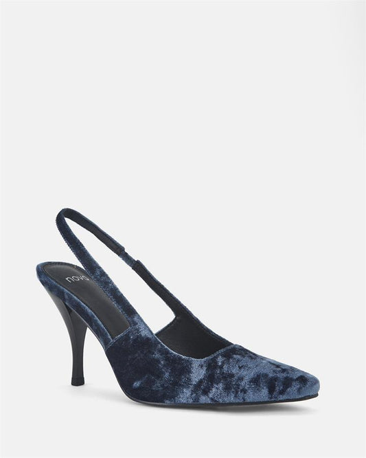 ZUZIE  BLUE VELVET Women's High Fashion Novo Heels