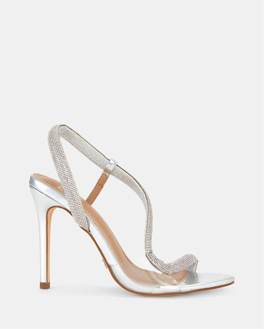 Image of Sandals. Product name - Yasha Women's Fast Fashion SILVER Novo Sandals in Silver colour by brand - NOVO