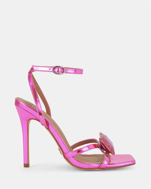 Image of Sandals. Product name - Zennith Women's Fast Fashion BARBIE Novo Sandals in Barbie colour by brand - NOVO