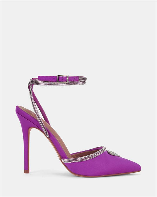 Image of Sandals. Product name - Zahari Women's Fast Fashion Magenta Novo Sandals in Magenta colour by brand - NOVO