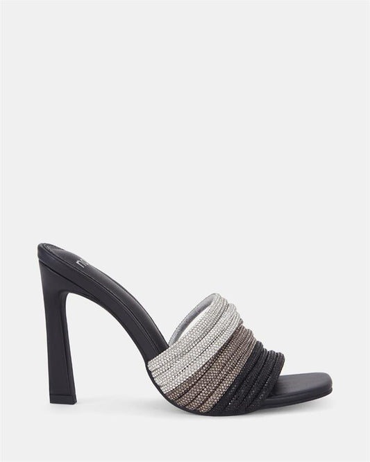 Image of Sandals. Product name - Yumiko Women's Fast Fashion BLACK Novo Sandals in Black colour by brand - NOVO