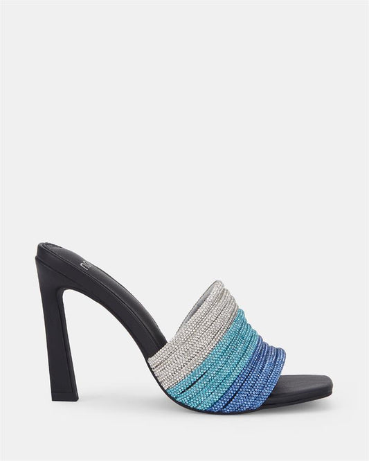 Image of Sandals. Product name - Yumiko Women's Fast Fashion BLUE Novo Sandals in Blue colour by brand - NOVO