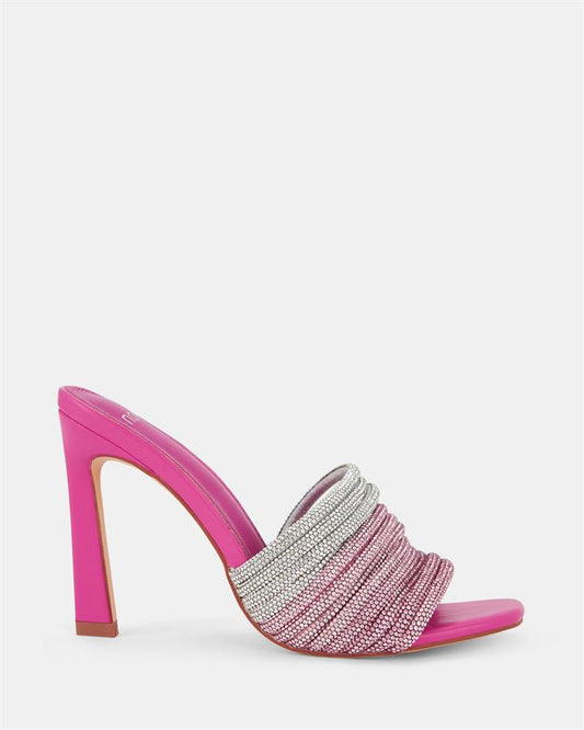 Image of Sandals. Product name - Yumiko Women's Fast Fashion Magenta Novo Sandals in Magenta colour by brand - NOVO