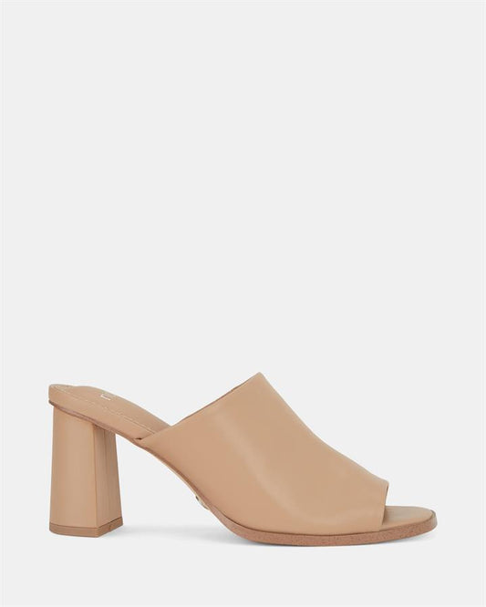 Image of Sandals. Product name - Freyah Women's Peep Toe Sand Novo Sandals in Sand colour by brand - NOVO