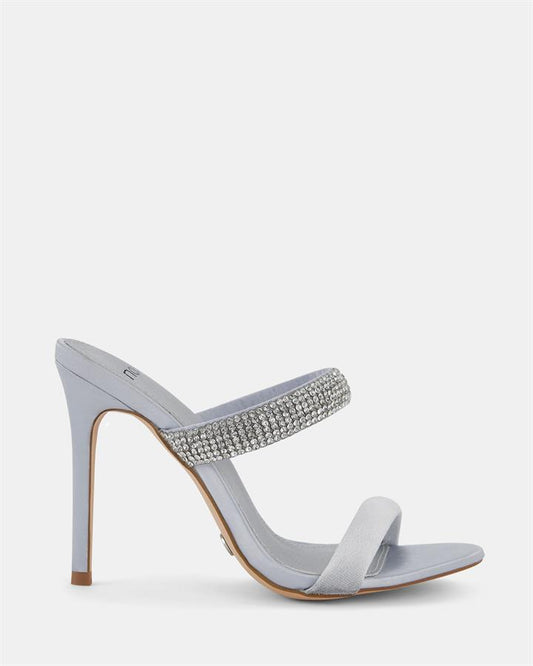 Image of Sandals. Product name - Zalissa Women's Fast Fashion SILVER Novo Sandals in Silver colour by brand - NOVO