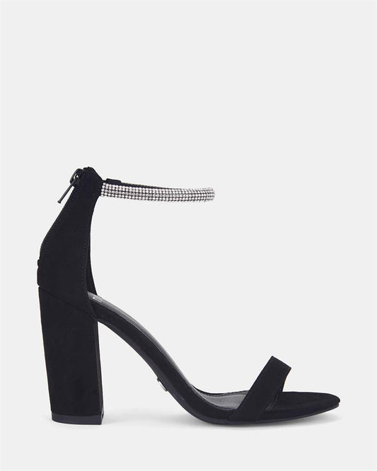 Image of Heels. Product name - Pollie Women's Evening Shoes BLACK Novo Evening in Black colour by brand - NOVO