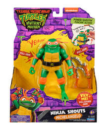Image of Action Figures. Product name - Teenage Mutant Ninja Turtles: Mutant Mayhem Movie Turtles Deluxe Ninja in colour by brand - Toymate