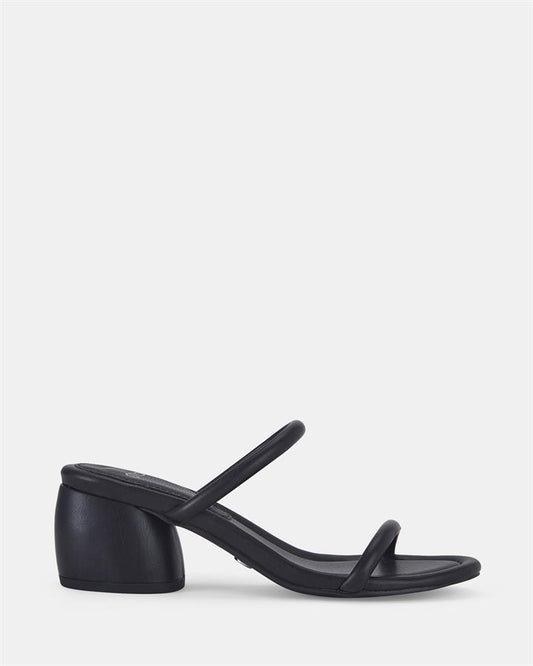 Image of Sandals. Product name - Zuke Women's Fast Fashion BLACK Novo Sandals in Black colour by brand - NOVO