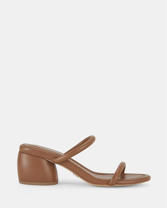 Image of Sandals. Product name - Zuke Women's Fast Fashion CARAMEL Novo Sandals in Caramel colour by brand - NOVO