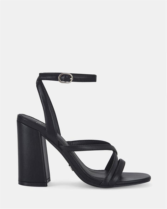 Image of Sandals. Product name - Zeremy Women's Fast Fashion BLACK Novo Sandals in Black colour by brand - NOVO