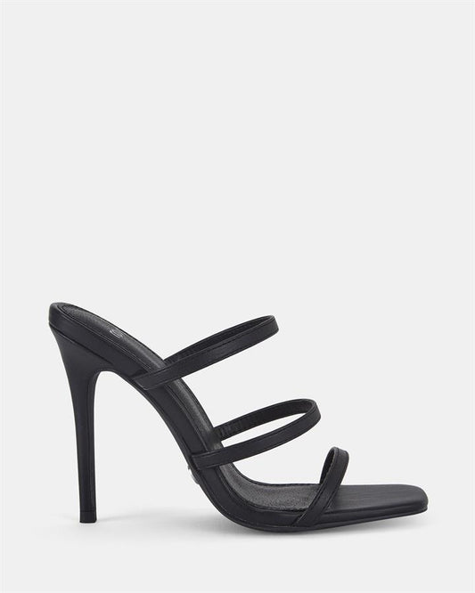 Image of Sandals. Product name - Zatty Women's Fast Fashion BLACK Novo Sandals in Black colour by brand - NOVO