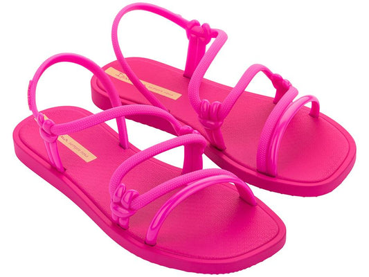 Image of Sandals. Product name - Solar Sandal Women's Ipanema DARK PINK GRENDENE in Dark Pink colour by brand - IPANEMA