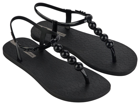 Image of Sandals. Product name - Class Easy On Women's Ipanema BLACK GRENDENE in Black colour by brand - IPANEMA