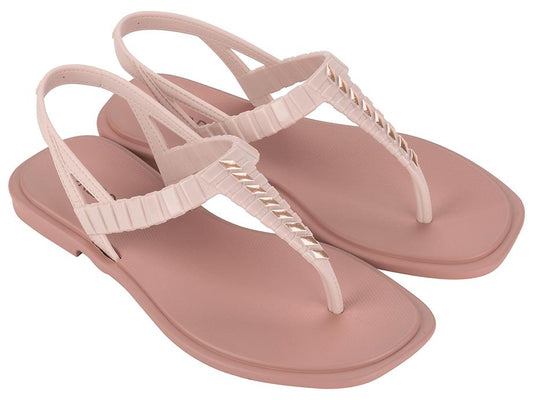 Image of Sandals. Product name - Traditional Sandal Women's Ipanema LIGHT NUDE GRENDENE in Light Nude colour by brand - IPANEMA