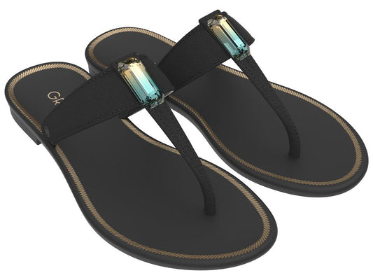 Image of Sandals. Product name - Reluz Women's Ipanema BLACK GRENDENE in Black colour by brand - IPANEMA