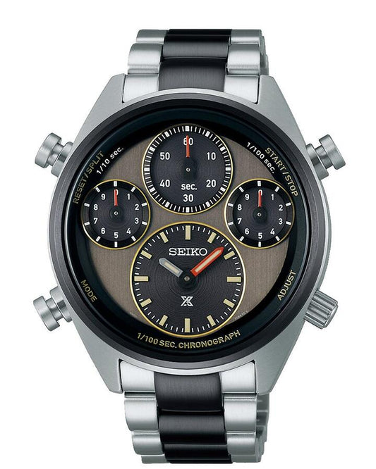 Image of Watches. Product name - Seiko Prospex Limited Edition 40th Anniversary of Quartz Chronograph Men's Watch SFJ005P in colour by brand - Seiko