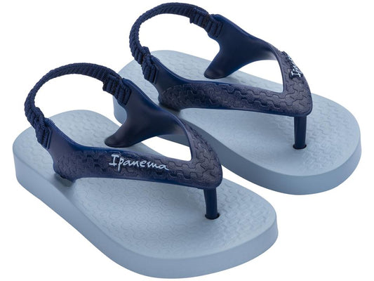 Image of Sandals. Product name - Classic Baby Women's Ipanema BLUE GRENDENE in Blue colour by brand - IPANEMA
