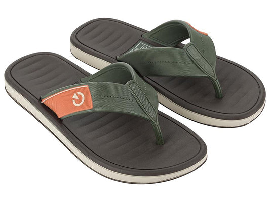 Image of Sandals. Product name - Paris Thong Ad Women's Ipanema BROWN/GRN/ORANG GRENDENE in Brown/Grn/Orang colour by brand - IPANEMA